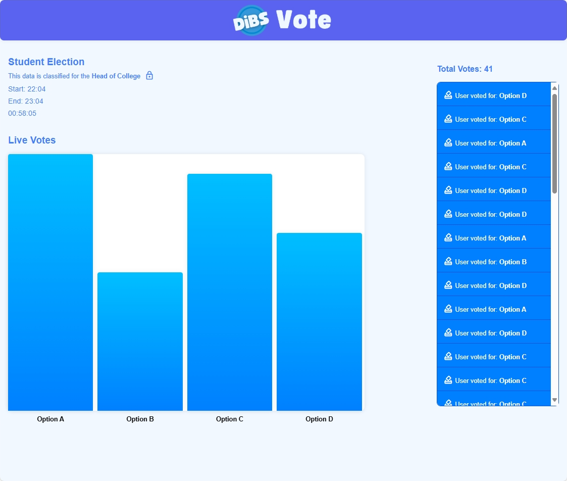 Voting Interface